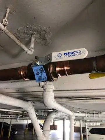 Copper pipe repair and valve work for Backflow Testing in Airport City